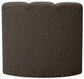 Arc - Boucle Fabric Curved Corner Chair