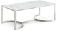 Copley - Coffee Table - Pearl Silver