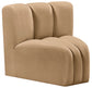Arc - Velvet Curved Corner Chair