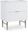 Modernist - Bathroom Vanity With Chrome Legs