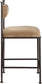 Monarch - Velvet Counter Stool (Set of 2)
