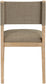Avon - Linen Textured Performance Fabric Upholstered Dining Side Chair (Set of 2)
