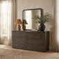 Morino - Oak Veneer And Solid Wood Dresser - Brown