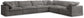 Cozy - 6 Piece Modular Corner Sectional
