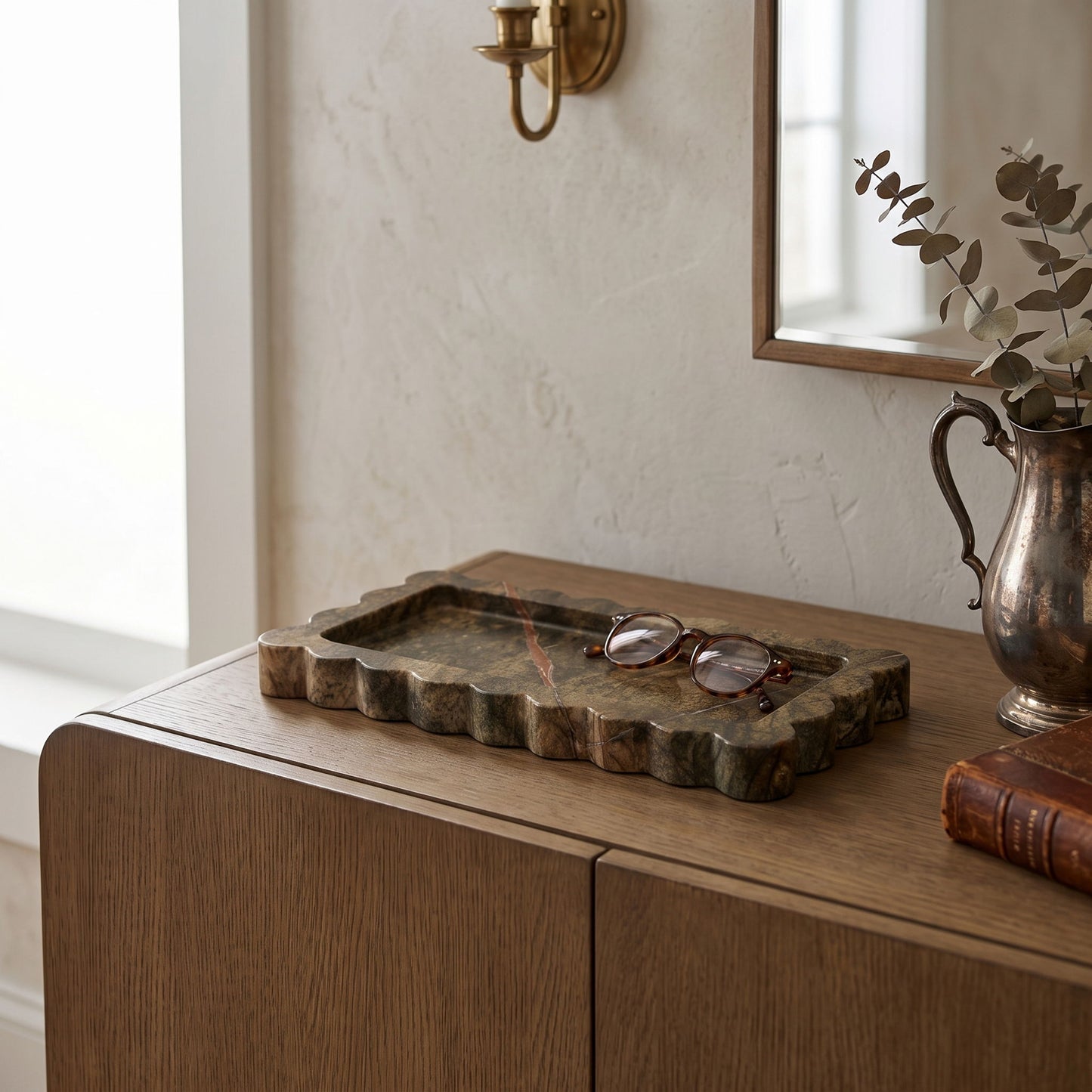 Josie - Genuine Marble Tray