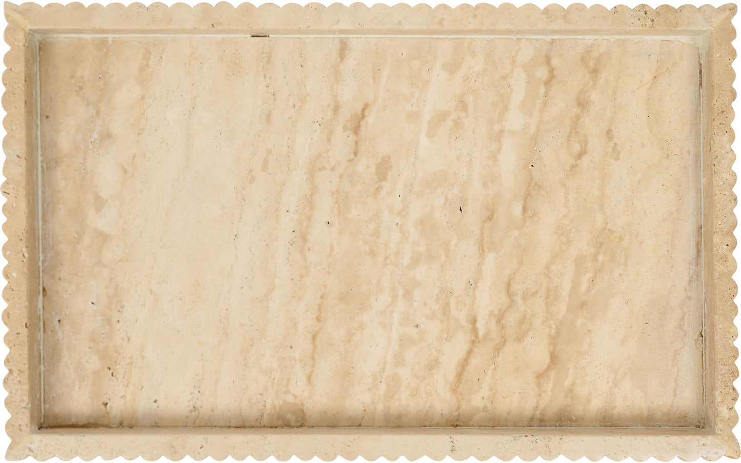 Hannah - Travertine Tray - Beige