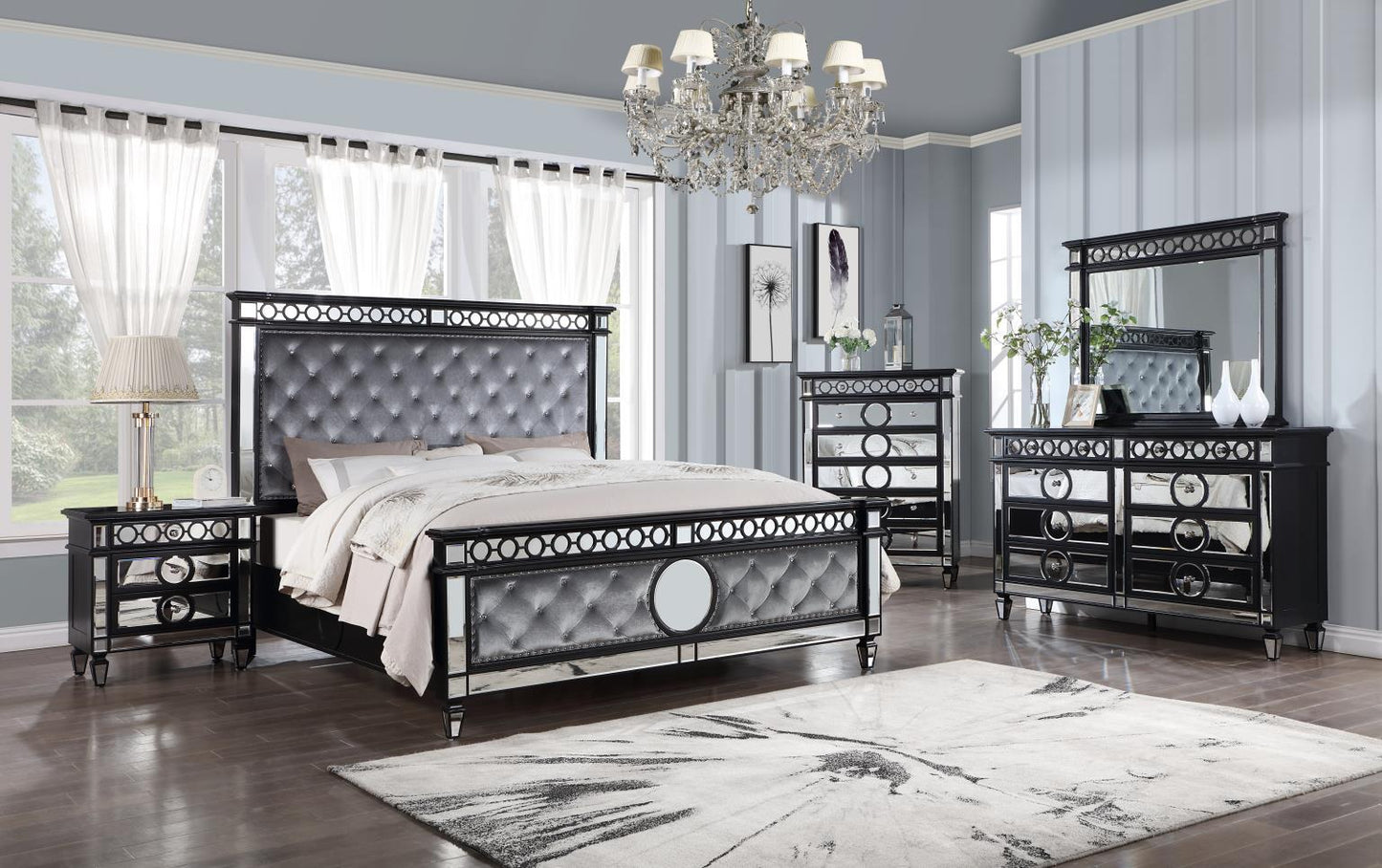 B034 - Velvet Bed