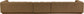 Modari - Sectional - Brown