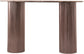Cindra - Genuine Marble Top And Iron Base Console Table