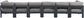 Nizuc - Outdoor Patio 6 Seat Modular Sofa With Gray Frame
