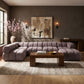 Orin - 6 Piece Modular Sectional (3 Modular Chairs, 2 Corner Chairs & Ottoman)