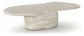 Branna - Concrete Coffee Table - Taupe