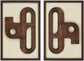 Arid - 50" x 36" 2 Piece Wall Art