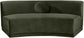 Avra - Velvet Performance Fabric Upholstered Armless Sofa