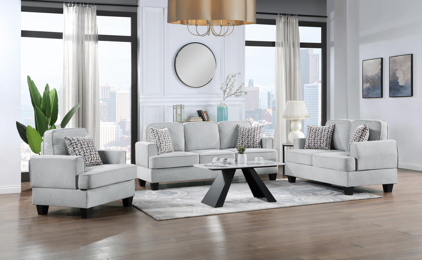 U418 - Chair - Shimmer Silver