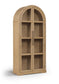 Corva - Solid Wood, Oak Veneer And Stainless Steel Storage Cabinet