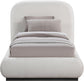Vaughn - Chenille Bed With Black Base
