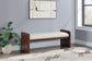 Sonia - Bench With Brown Base