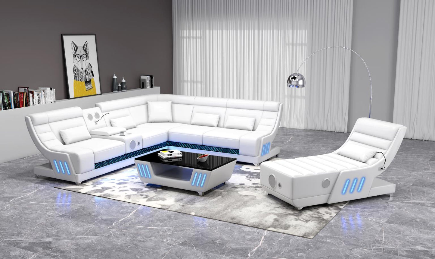 3PC Sectional with Console
