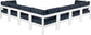 Nizuc - Outdoor Patio 7 Piece Modular Sectional With White Frame