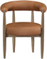 Sable - Vegan Leather Upholstered Dining Chair (Set of 2) - Brown Base