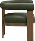 Arienzo - Performance Fabric Upholstered Accent Chair - Walnut Base