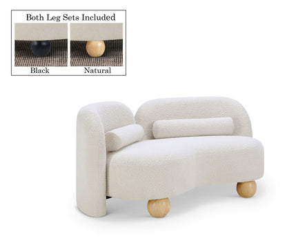 Daphne - Boucle Loveseat