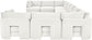 Hammond - Velvet Performance Fabric Upholstered 10 Piece Sectional
