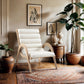 Randal - Accent Chair - Natural Frame