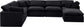 Indulge - Velvet 7 Piece Modular Sectional
