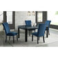 Francesca - Standard Height Dining Table - Gray