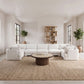Hammond - Velvet Performance Fabric Upholstered 7 Piece U-Shaped Sectional