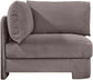 Hammond - Velvet Performance Fabric Upholstered Corner Chair