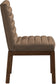 Evelyn - Dining Chair With Brown Legs