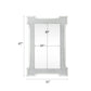 Noralie - 47" X 31" Accent Mirror With Faux Diamonds - Mirrored