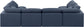 Indulge - Linen 6 Piece Modular U-Shaped Sectional
