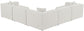 Cube - Linen 5 Piece Modular Corner Sectional