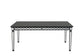 Varian II - Dining Table - Mirrored & Black