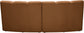 Infinity - 2 Piece Modular Sectional - Saddle
