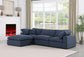 Comfy - 4 Piece Linen Fabric Modular Sectional With Chaise