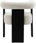 Barrel - Dining Chair - Black Legs