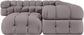 Orin - 7 Piece Modular Sectional (3 Modular Chairs, 3 Corner Chairs & Ottoman)