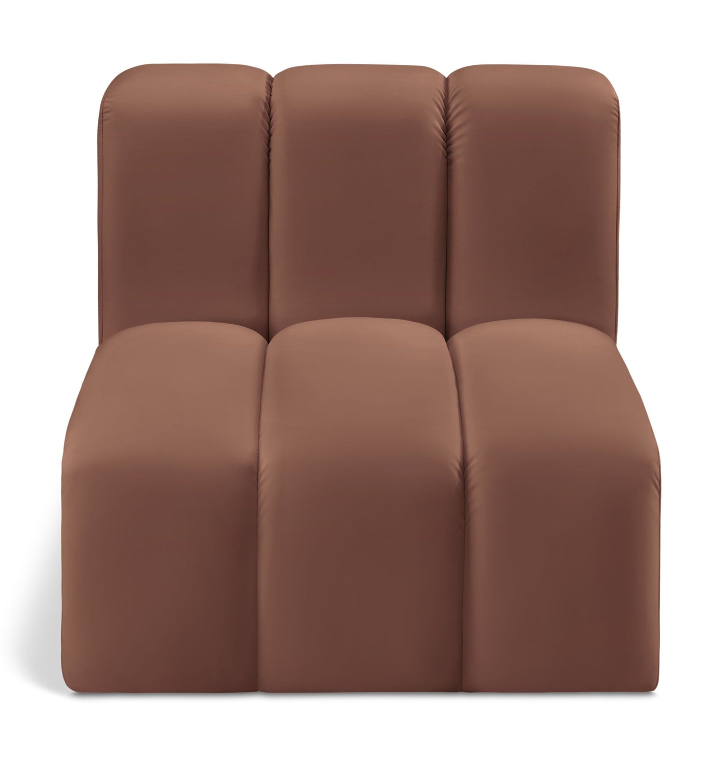 Arc - Faux Leather Straight Chair