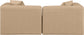 Cube - Modular 2 Piece Sofa - Tan