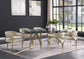 Madelyn - Dining Chair (Set of 2) - Brushed Brass