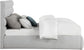 Adam - Linen Fabric Bed With 52" Headboard