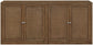 Vero - Solid Wood And Oak Venee Sideboard/Buffet