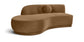 Avra - 86" Velvet Performance Fabric Upholstered Sofa