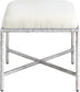 Valley - Bench With Silver Frame