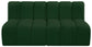 Arc - Boucle Fabric 2 Seats Modular Sofa